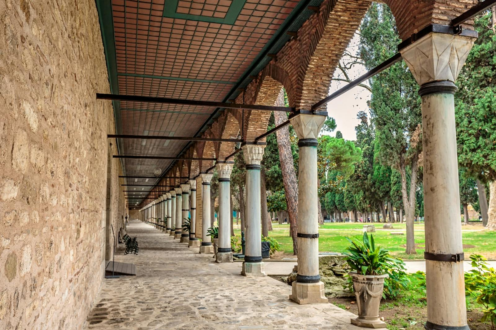 Galerie couverte du Palais de Topkapi